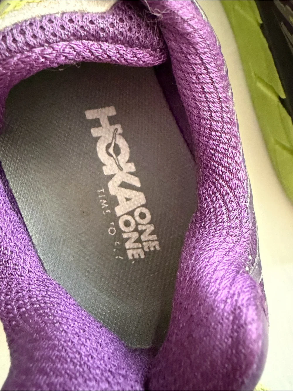 Hoka One One Time To Fly Running Shoe Women’s Size 9.5 Purple - Picture 8 of 10